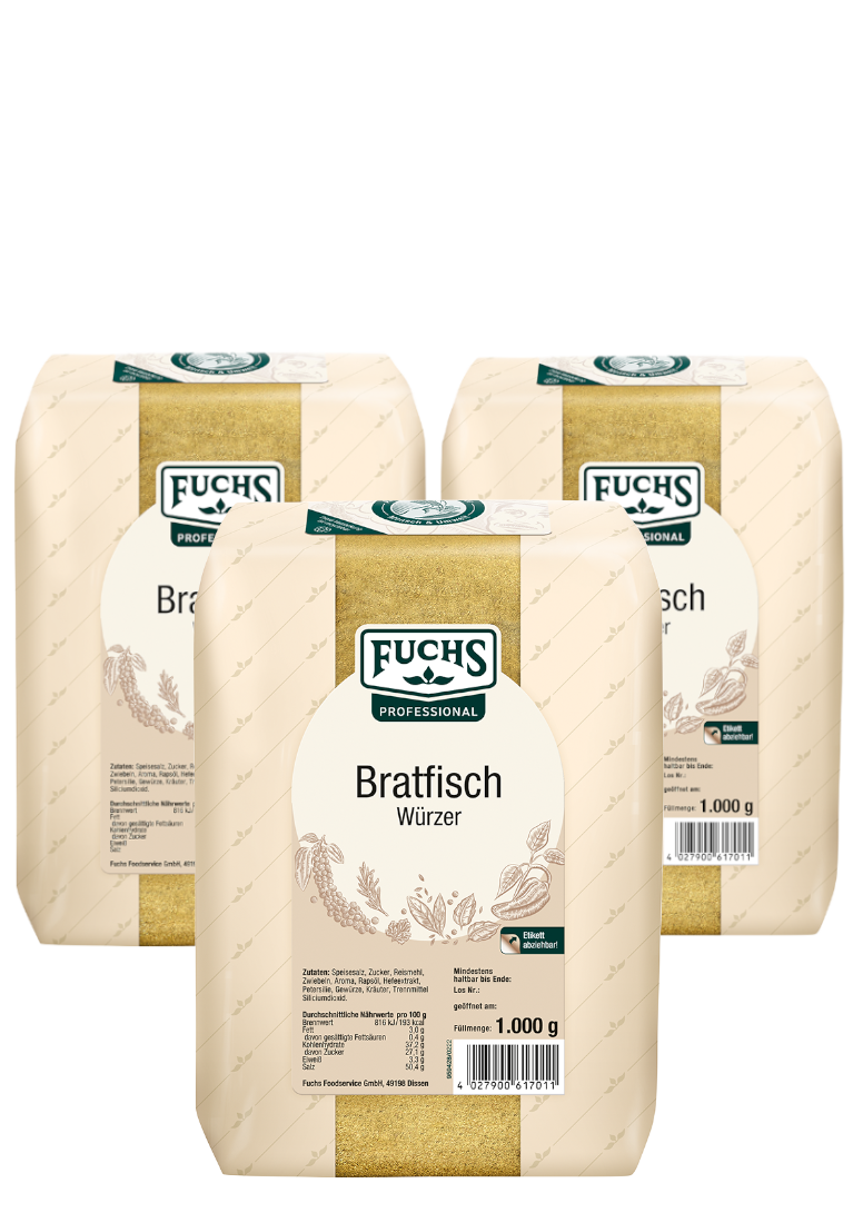 Bratfisch Würzer 3er Pack (3x1kg)