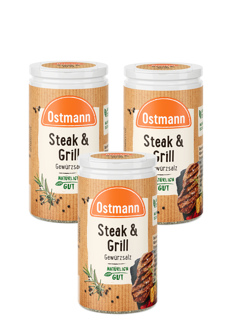 Steak & Grill Gewürzsalz 3er Pack