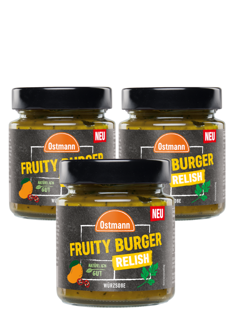 Fruity Burger Relish 3er Pack