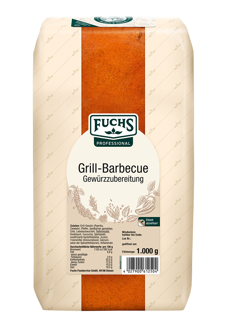 Grill-Barbecue Gewürzzubereitung
